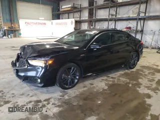 2019 Acura TLX w/A-Spec Pkg with VIN 19UUB3F61KA003142, listed as a Copart auction lot 72065813 with 95,655 mi miles. Bid and sale history available at carsss.com. Image 1.