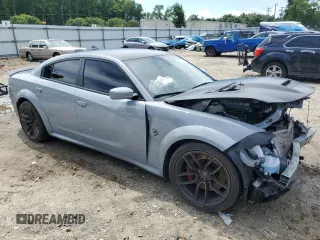 2021 Dodge Charger SRT Hellcat Widebody z VIN 2C3CDXL97MH603070, wystawiony jako Copart lot #57661925 z przebiegiem Nie podano mil oraz Szkoda całkowita • Salvage title. Historia ofert i sprzedaży dostępna na DreamBid. Obrazek 4.