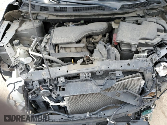 2017 Nissan Rogue SV with VIN JN1BJ1CP4HW013785, listed as a Copart auction lot 57387635 with 139,103 mi miles and Salvage title. Bid and sale history available at DreamBid. Image 12.