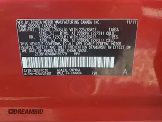 2011 Toyota RAV4 with VIN 2T3BF4DV6BW169779, listed as a Copart auction lot 49800935 with 115,537 mi miles and Salvage Title. Bid and sale history available at carsss.com. Image 15.