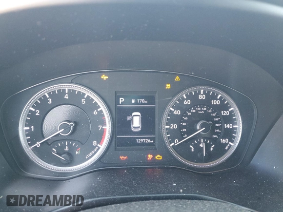 2019 Hyundai Santa Fe SE z VIN 5NMS23AD9KH023222, wystawiony jako Copart lot #86827124 z przebiegiem 129 726 mil mil oraz Szkoda całkowita • Salvage title. Historia ofert i sprzedaży dostępna na DreamBid. Obrazek 9.