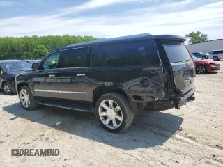 2019 Cadillac Escalade ESV Premium Luxury z VIN 1GYS4JKJ3KR300522, wystawiony jako Copart lot #55135775 z przebiegiem 68 384 mil mil oraz Szkoda całkowita • Salvage title. Historia ofert i sprzedaży dostępna na DreamBid. Obrazek 2.