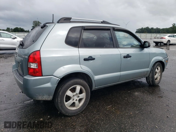2008 Hyundai Tucson GLS with VIN KM8JM12B08U756098, listed as a Copart auction lot 66724864 with 161,364 mi miles and Salvage Title. Bid and sale history available at carsss.com. Image 3.
