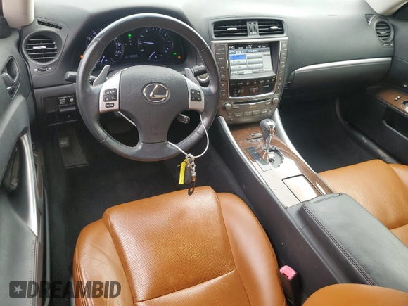 2012 Lexus IS 250 C with VIN JTHFF2C28C2522934, listed as a Copart auction lot 49918695 with 109,595 mi miles and Salvage title. Bid and sale history available at DreamBid. Image 8.
