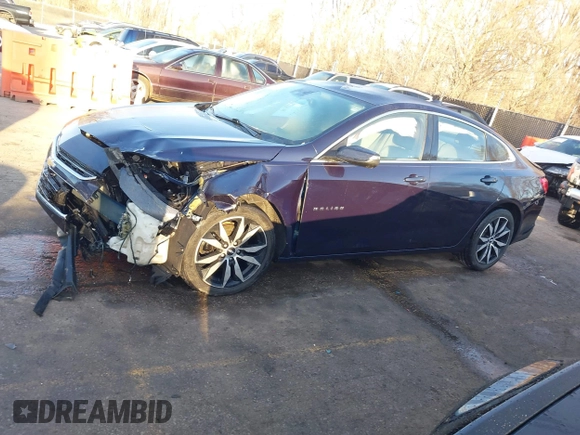 2016 Chevrolet Malibu LT with VIN 1G1ZF5SX6GF277877, listed as a IAAI auction lot 41741790 with 108,378 mi miles and . Bid and sale history available at DreamBid. Image 14.