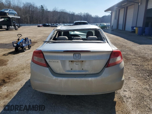 2012 Honda Civic Cpe EX-L with VIN 2HGFG3B06CH509158, listed as a Copart auction lot 47239685 with Not Provided miles and Salvage Title. Bid and sale history available at carsss.com. Image 6.