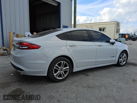 2018 Ford Fusion SE with VIN 3FA6P0LU3JR226898, listed as a Copart auction lot 47219245 with Not Provided miles and Clean Title. Bid and sale history available at DreamBid. Image 3.