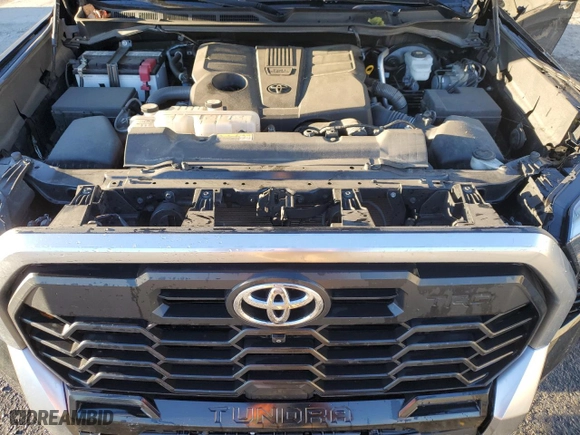 2022 Toyota Tundra 4WD Limited with VIN 5TFJA5DB3NX022566, listed as a Copart auction lot 80162154 with 36,151 mi miles and Salvage Title. Bid and sale history available at carsss.com. Image 11.