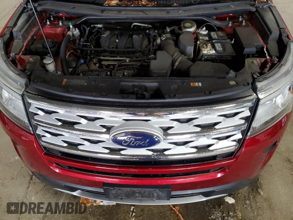 2018 Ford Explorer XLT with VIN 1FM5K8D89JGC24094, listed as a Copart auction lot 53387205 with 72,087 mi miles and Non Repairable. Bid and sale history available at carsss.com. Image 12.