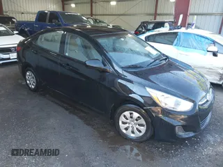 2016 Hyundai Accent SE z VIN KMHCT4AE0GU027607, wystawiony jako IAAI lot #42171531 z przebiegiem 57 725 mil mil oraz . Historia ofert i sprzedaży dostępna na DreamBid. Obrazek 1.