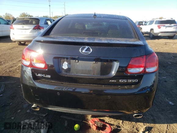 2007 Lexus GS 350 with VIN JTHCE96S970003337, listed as a Copart auction lot 75714064 with 143,235 mi miles and Clean Title. Bid and sale history available at DreamBid. Image 6.