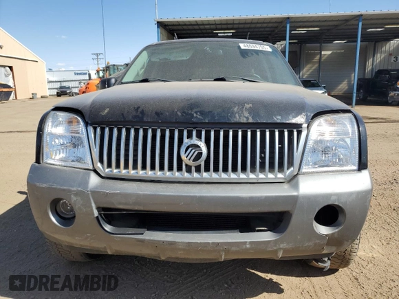 2005 Mercury Mountaineer Convenience with VIN 4M2ZU86KX5ZJ00820, listed as a Copart auction lot 48694705 with 191,101 mi miles and Salvage title. Bid and sale history available at DreamBid. Image 5.