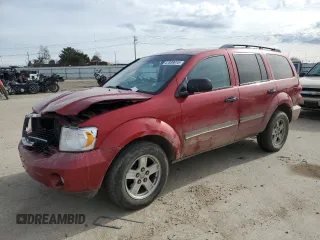2008 Dodge Durango SLT with VIN 1D8HB48N28F119327, listed as a Copart auction lot 47839015 with 186,983 mi miles and Salvage Title. Bid and sale history available at carsss.com. Image 1.
