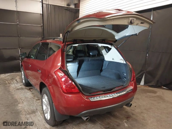 2006 Nissan Murano SL with VIN JN8AZ08W46W517279, listed as a IAAI auction lot 41662143 with 147,529 mi miles. Bid and sale history available at carsss.com. Image 3.