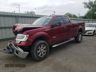 2014 Ford F-150 XL with VIN 1FTFX1ET0EKE46899, listed as a Copart auction lot 51580945 with 112,497 mi miles and Salvage Title. Bid and sale history available at carsss.com. Image 1.