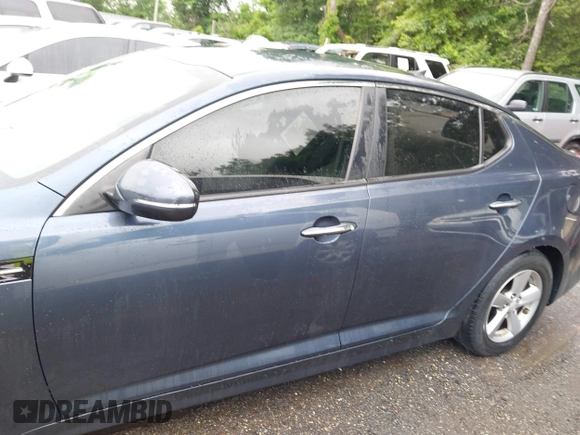 2015 Kia Optima LX with VIN 5XXGM4A76FG370219, listed as a IAAI auction lot 42471634 with 118,467 mi miles and . Bid and sale history available at DreamBid. Image 14.