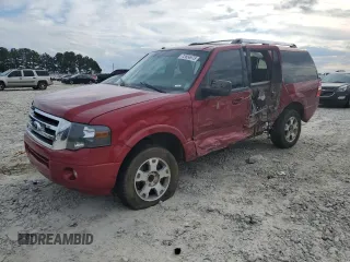 2014 Ford Expedition EL Limited with VIN 1FMJK1K51EEF34935, listed as a Copart auction lot 41443755 with 183,724 mi miles and Non Repairable. Bid and sale history available at carsss.com. Image 1.