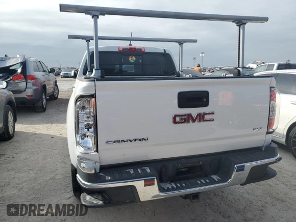 2016 GMC Canyon 2WD SLT with VIN 1GTG5DE35G1392603, listed as a Copart auction lot 75106754 with 0 mi miles and Non Repairable. Bid and sale history available at carsss.com. Image 6.