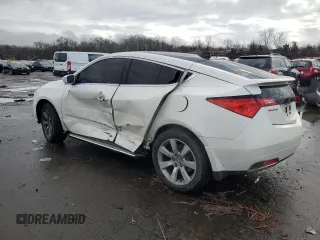 2010 Acura ZDX Advance Pkg with VIN 2HNYB1H6XAH500735, listed as a Copart auction lot 86532464 with 96,110 mi miles and Salvage Title. Bid and sale history available at carsss.com. Image 2.