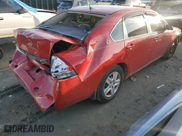 2008 Chevrolet Impala LS z VIN 2G1WB58K789203372, wystawiony jako Copart lot #54586945 z przebiegiem 141 290 mil mil oraz Szkoda całkowita • Salvage title. Historia ofert i sprzedaży dostępna na DreamBid. Obrazek 3.