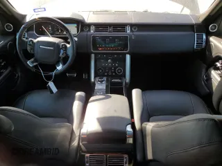 2022 Land Rover Range Rover Westminster with VIN SALGS2RU9NA459581, listed as a Copart auction lot 77399534 with 56,644 mi miles and Salvage title. Bid and sale history available at DreamBid. Image 8.