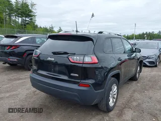 2020 Jeep Cherokee Latitude with VIN 1C4PJMCB8LD607440, listed as a IAAI auction lot 42292035 with 34,939 mi miles and . Bid and sale history available at DreamBid. Image 4.