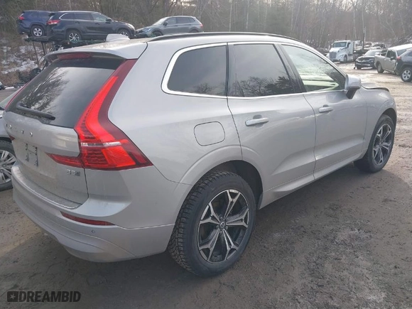 2022 Volvo XC60 Momentum with VIN YV4L12RKXN1950455, listed as a IAAI auction lot 41745195 with 36,651 mi miles. Bid and sale history available at carsss.com. Image 4.