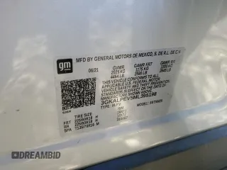 2021 GMC Terrain SLT z VIN 3GKALPEV5ML395198, wystawiony jako Copart lot #79750474 z przebiegiem 38 272 mil mil oraz Szkody całkowita. Historia ofert i sprzedaży dostępna na DreamBid. Obrazek 15.