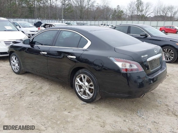 2013 Nissan Maxima 3.5 S with VIN 1N4AA5AP1DC827803, listed as a IAAI auction lot 41203054 with 182,297 mi miles. Bid and sale history available at carsss.com. Image 3.