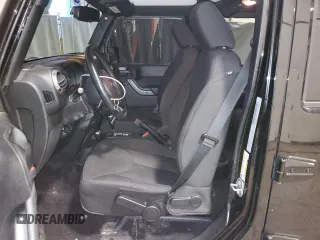 2018 Jeep Wrangler JK Unlimited Sport S with VIN 1C4HJWDG6JL821579, listed as a Copart auction lot 87313354 with 29,691 mi miles and Salvage Title. Bid and sale history available at carsss.com. Image 7.