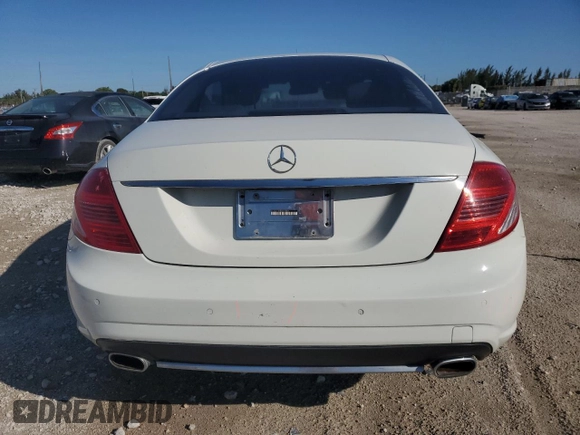 2008 Mercedes-Benz CL-Class V8 with VIN WDDEJ71X98A011968, listed as a Copart auction lot 48122325 with 148,516 mi miles and Salvage Title. Bid and sale history available at carsss.com. Image 6.