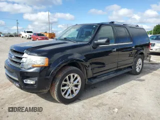 2017 Ford Expedition Max Limited z VIN 1FMJK1KT6HEA55476, wystawiony jako Copart lot #55983025 z przebiegiem 154 729 mil mil oraz Szkoda całkowita • Salvage title. Historia ofert i sprzedaży dostępna na DreamBid. Obrazek 1.