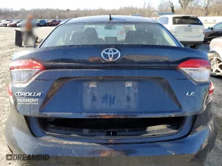 2022 Toyota Corolla LE with VIN 5YFEPMAE6NP288784, listed as a Copart auction lot 89133895 with 65,005 mi miles and Salvage Title. Bid and sale history available at carsss.com. Image 6.