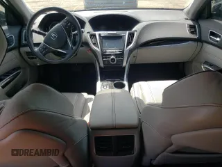 2020 Acura TLX Technology with VIN 19UUB3F40LA001110, listed as a Copart auction lot 57134585 with 131,507 mi miles and Salvage title. Bid and sale history available at DreamBid. Image 8.