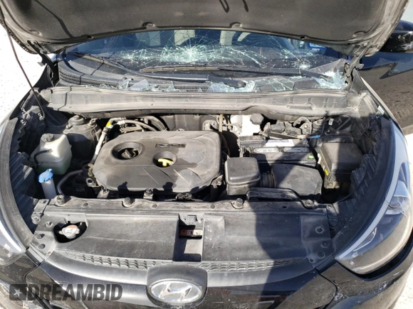 2015 Hyundai Tucson GLS with VIN KM8JT3AF4FU992527, listed as a Copart auction lot 48520885 with 89,381 mi miles and Salvage Title. Bid and sale history available at DreamBid. Image 12.