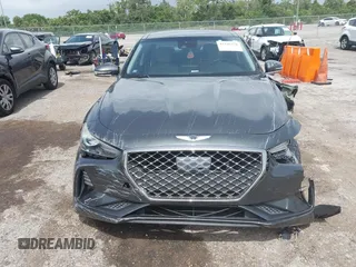 2019 Genesis G70 Advanced z VIN KMTG34LA7KU021443, wystawiony jako IAAI lot #42446270 z przebiegiem 48 025 mil mil oraz . Historia ofert i sprzedaży dostępna na DreamBid. Obrazek 12.