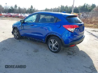 2022 Honda HR-V EX with VIN 3CZRU6H51NM734255, listed as a IAAI auction lot 41001447 with 45,585 mi miles. Bid and sale history available at carsss.com. Image 3.