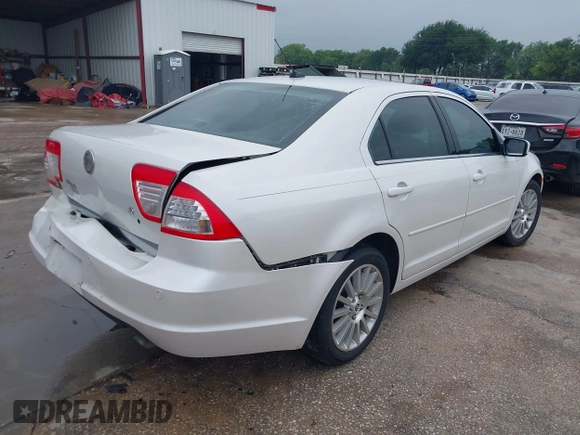 2009 Mercury Milan Premier z VIN 3MEHM08179R604905, wystawiony jako IAAI lot #42200193 z przebiegiem 130 771 mil mil oraz . Historia ofert i sprzedaży dostępna na DreamBid. Obrazek 4.