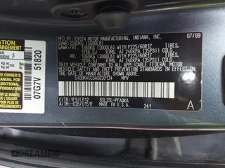 2010 Toyota Sienna XLE with VIN 5TDDK4CC5AS030134, listed as a IAAI auction lot 42522402 with 307,273 mi miles and . Bid and sale history available at DreamBid. Image 9.