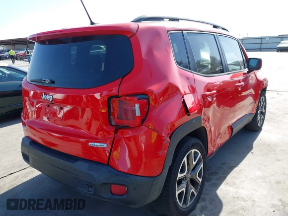 2017 Jeep Renegade Latitude with VIN ZACCJABB0HPG53044, listed as a IAAI auction lot 41731535 with 97,357 mi miles and . Bid and sale history available at DreamBid. Image 4.