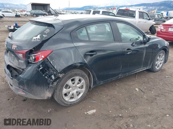 2016 Mazda 3 i Sport with VIN 3MZBM1J75GM328064, listed as a IAAI auction lot 41746043 with 139,217 mi miles and . Bid and sale history available at DreamBid. Image 4.