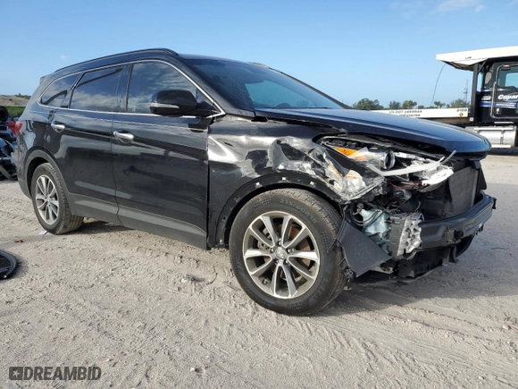 2019 Hyundai Santa Fe XL SE with VIN KM8SN4HF6KU309814, listed as a Copart auction lot 77239624 with 104,057 mi miles and Non Repairable. Bid and sale history available at carsss.com. Image 4.