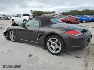 2012 Porsche Boxster with VIN WP0CA2A82CS710374, listed as a Copart auction lot 84326364 with 114,252 mi miles and Salvage Title. Bid and sale history available at carsss.com. Image 2.