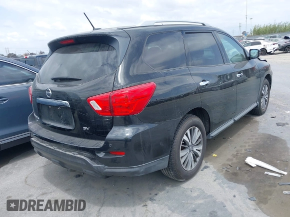 2017 Nissan Pathfinder SL with VIN 5N1DR2MN2HC635509, listed as a IAAI auction lot 41910907 with 83,459 mi miles and . Bid and sale history available at DreamBid. Image 4.