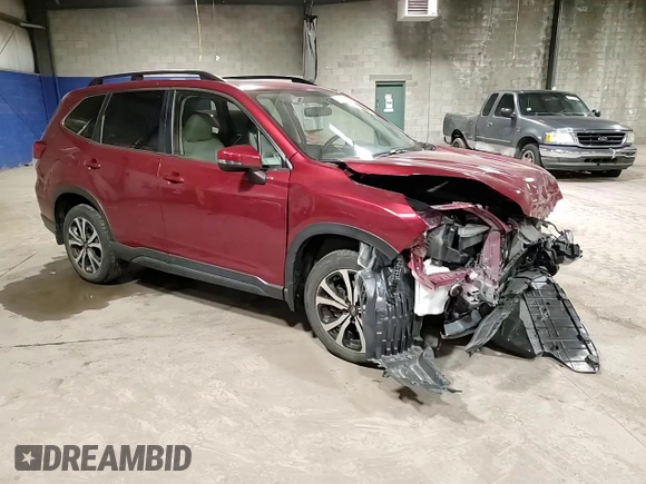 2020 Subaru Forester Limited with VIN JF2SKASC6LH592981, listed as a Copart auction lot 46116945 with 20,710 mi miles and Salvage Title. Bid and sale history available at carsss.com. Image 14.