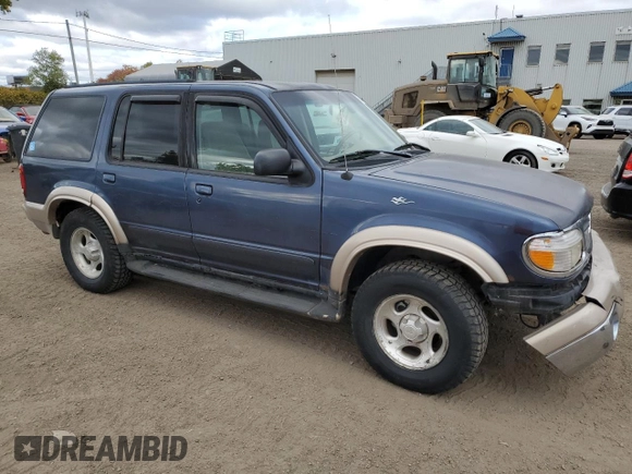 2000 Ford Explorer Eddie Bauer with VIN 1FMZU74E4YZA75510, listed as a Copart auction lot 75601964 with 196,180 mi miles and Salvage title. Bid and sale history available at DreamBid. Image 4.