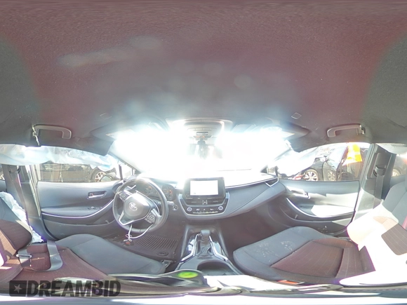 2023 Toyota Corolla SE with VIN JTDS4MCE6PJ101477, listed as a Copart auction lot 49425025 with 35,948 mi miles and Salvage Title. Bid and sale history available at DreamBid. Image 13.