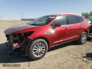 2022 Buick Enclave Essence with VIN 5GAEVAKW7NJ164041, listed as a Copart auction lot 73593064 with 52,007 mi miles and Salvage Title. Bid and sale history available at carsss.com. Image 1.