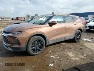 2023 Chevrolet Blazer LT с VIN 3GNKBHR45PS170730, выставлен на аукционе Copart как лот 52320805 с пробегом 18 676 миль миль и На запчасти • Non repairable. История ставок и продаж доступна на DreamBid. Изображение 1.