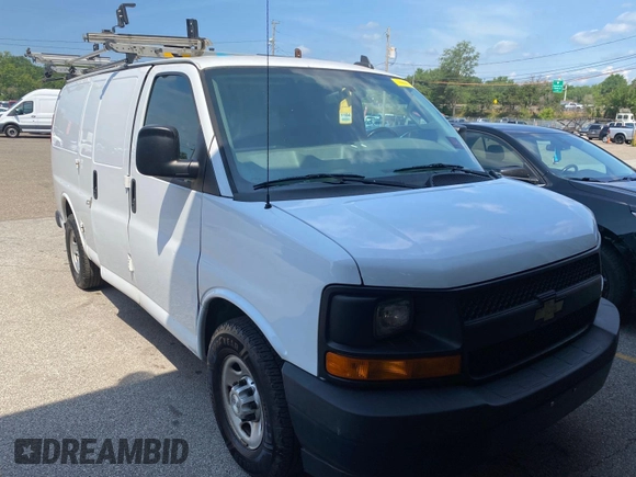 2017 Chevrolet Express Cargo with VIN 1GCWGAFF7H1324799, listed as a IAAI auction lot 42886617 with 214,293 mi miles and . Bid and sale history available at DreamBid. Image 36.